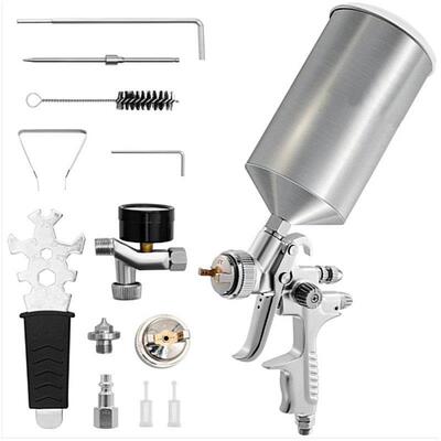 RN-222HVLP汽车喷漆空气喷枪套件重力进料汽车底漆