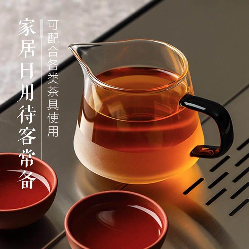 英国ORTO玻R分璃道杯茶具配件茶器水具公杯加厚耐热玻公TAB璃分茶