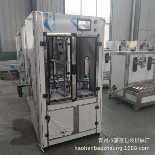 厂家直销全自动拧盖机矿泉水精油喷雾机油桶洗发水搓盖机