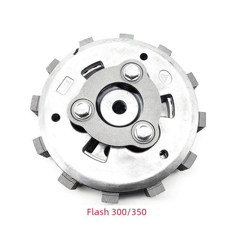 适用钱江摩托闪300 闪350 QJ300-12滑动离合器小鼓总成离合器大齿