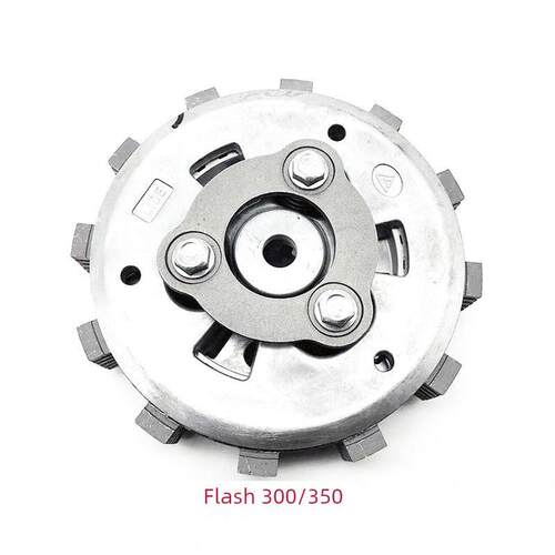 适用钱江摩托闪300 闪350 QJ300-12滑动离合器小鼓总成离合器大齿
