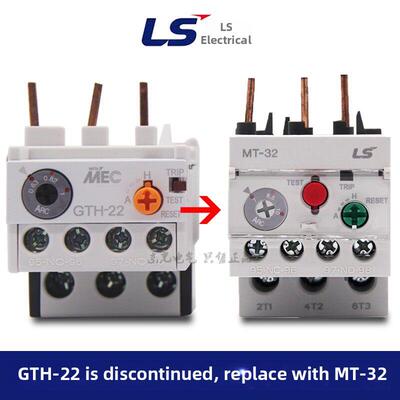 韩国Ls-Made电加热过载继电器Mt-32/3H代Gth-22/3热保护器Lg正品M