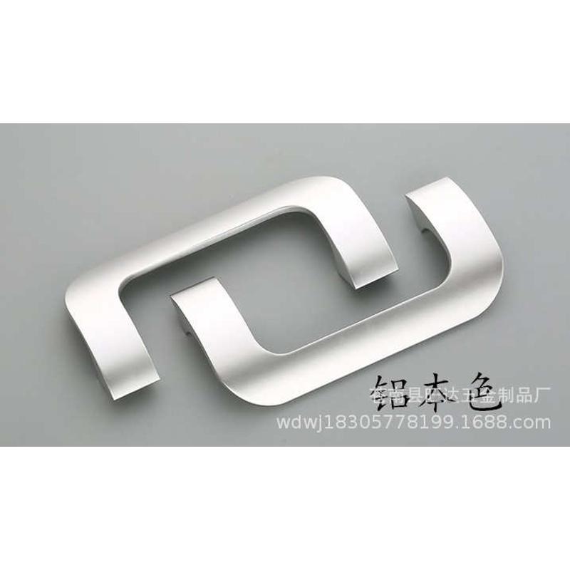 atm拉手把实心 饭店包厢氧化铝木门玻璃门双开门拉手把手 机门