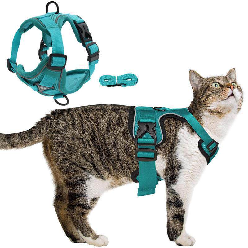 Cat Harness Escape Proof Breathable Cat Harness and Leash fo