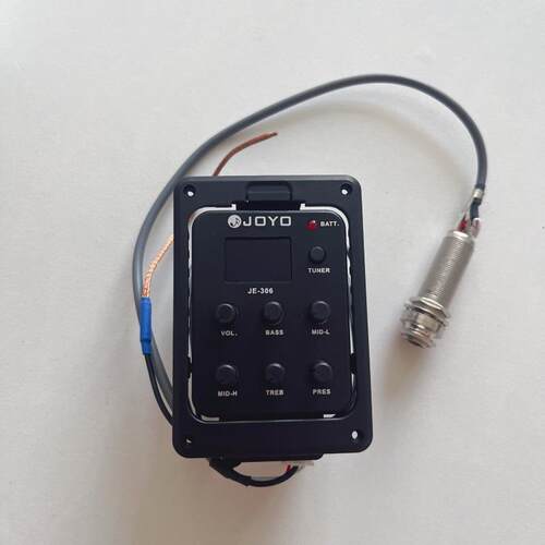 JOYO卓乐JE-306JE-307带校音功能的5段EQ吉他拾音器效音器
