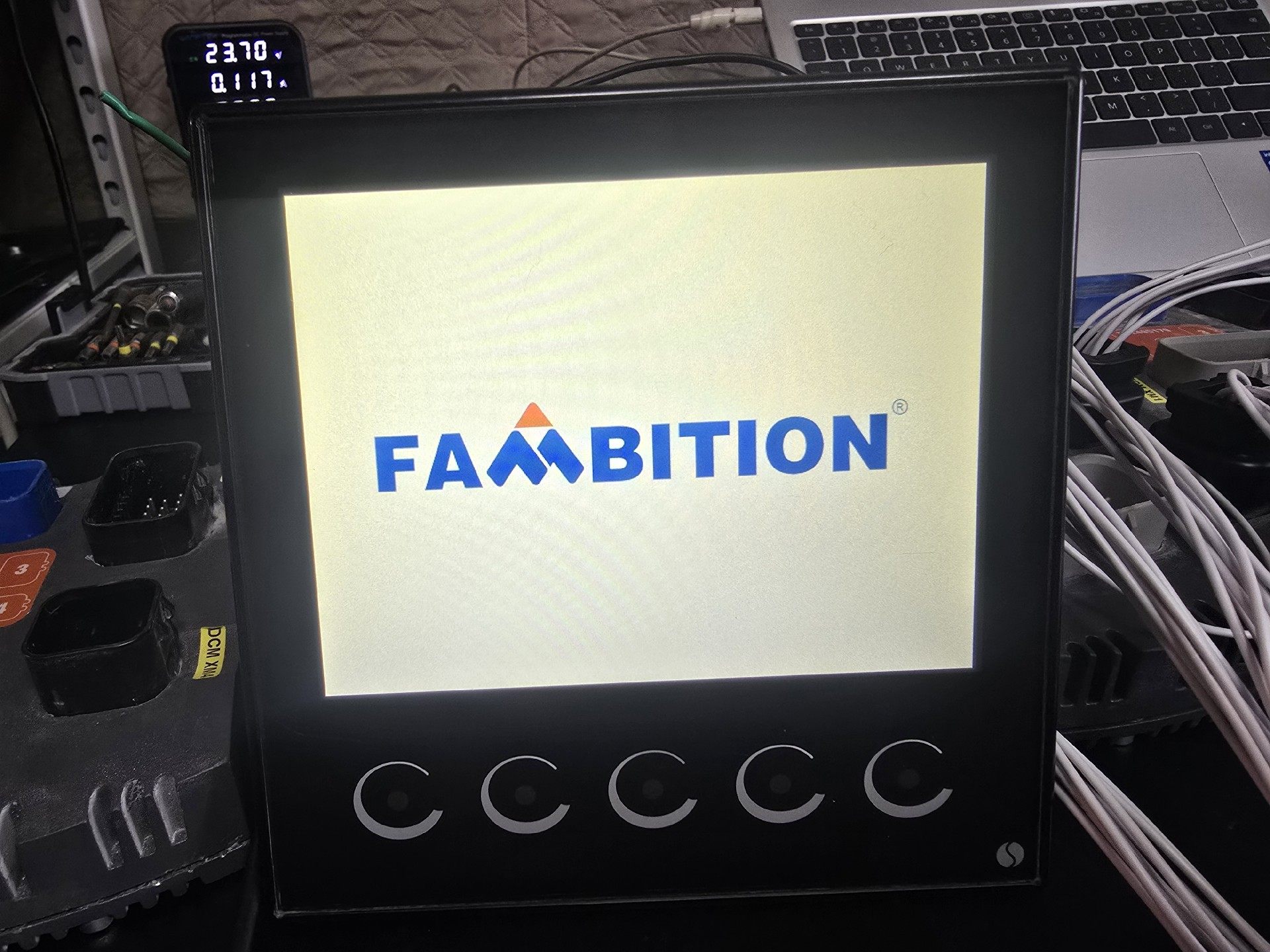 GRAF-SYTECO显示器，地下铲运机显示器。