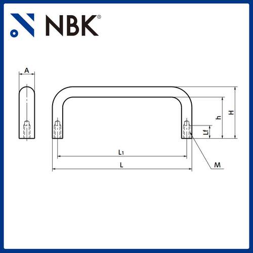 NBK UJFS 不锈钢拉手把手 机床附件通用配件 机械零部件厂家直供