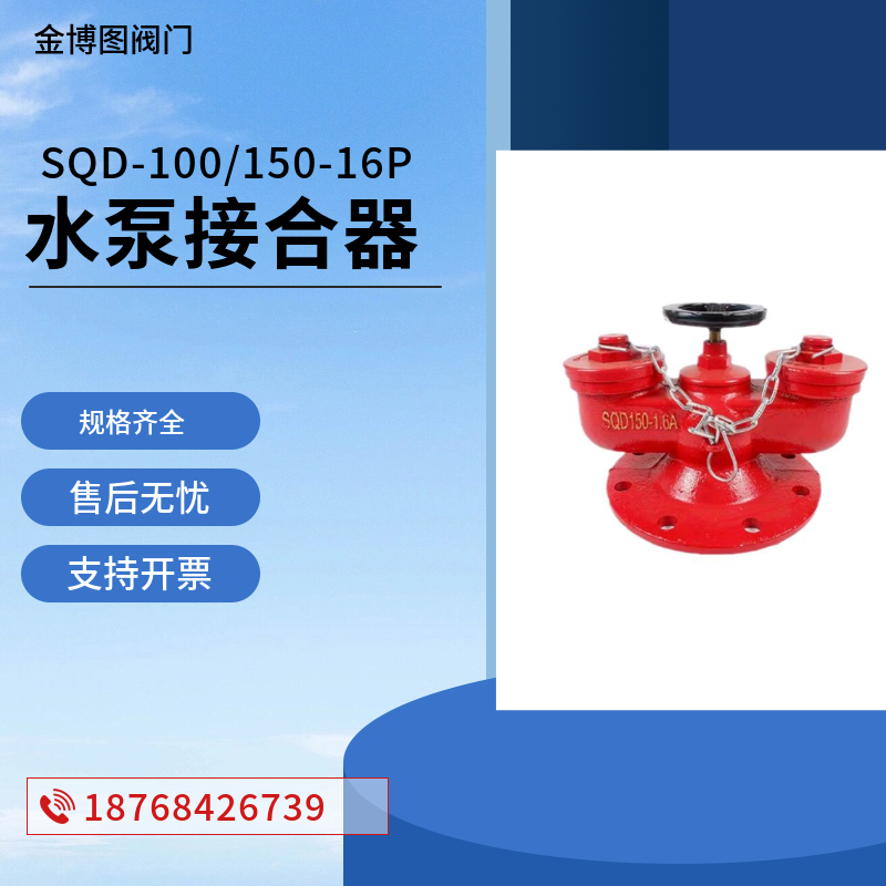 天广 百安 水泵接合器 地下式消防水泵接合器 SQD多用式消防水泵