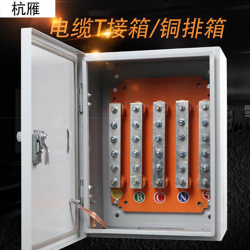 铜排T接箱绝缘电缆分支箱汇流分流箱低压电缆分支箱矿物质箱定做