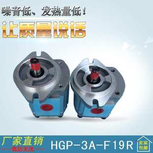 高压HGP 厂家直销现货 3A返转齿轮泵 液压油泵 台湾新鸿齿轮泵型