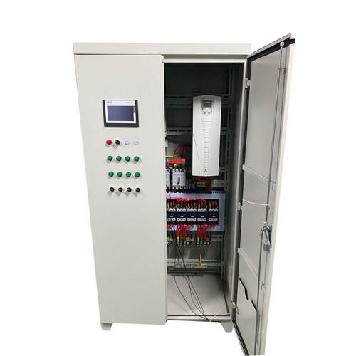 电机变频柜电气防爆控制消火栓消防泵供水设备声控PLC变频控制柜