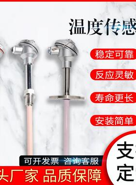 上仪WRN-130装配式热电偶K型1300度耐高温刚玉管陶瓷管温度传感器
