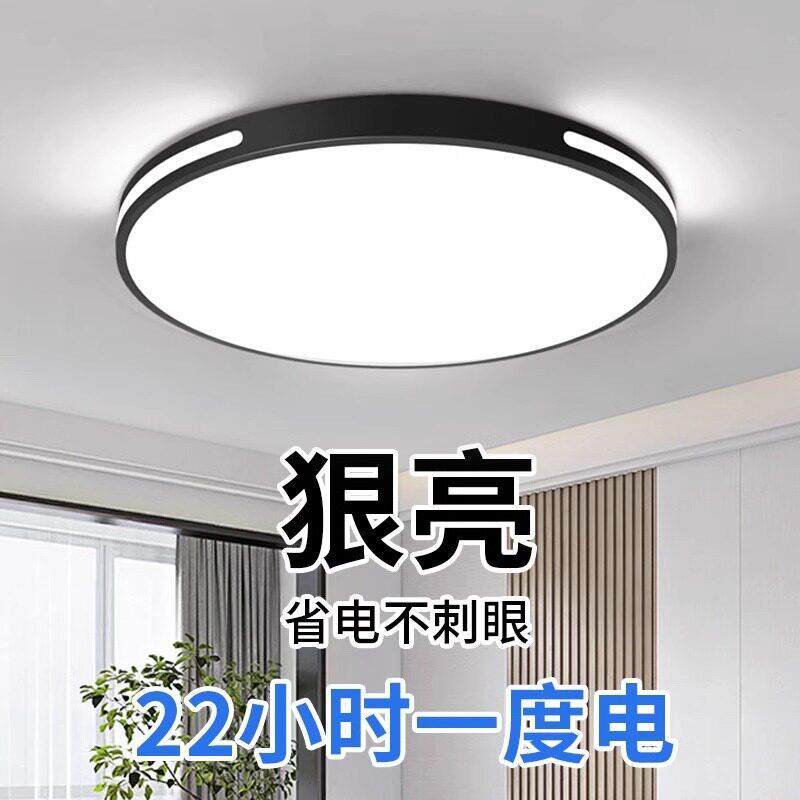 2025年新款LED吸顶灯简约现代主卧室灯房间走廊厨房阳台过道