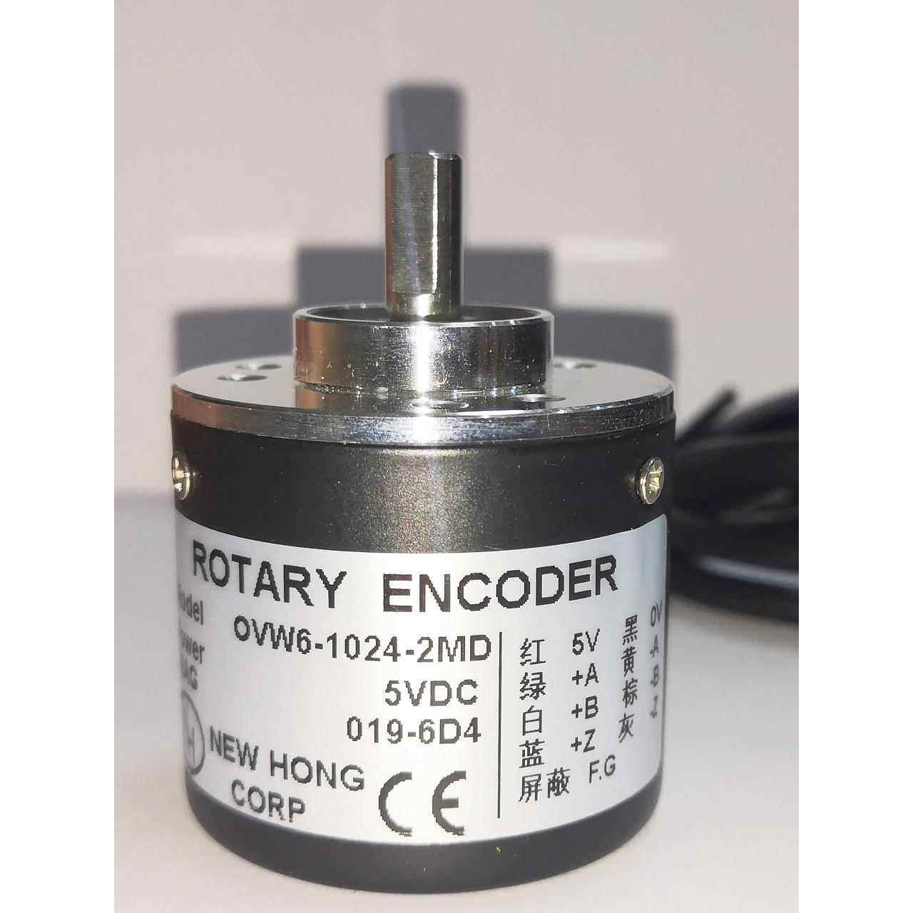 5V长线驱动Ttl差分输出增量旋转编码器Ovw2系列1000脉冲1024线