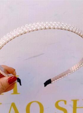Pearl Hairband Womens Headband All-match Hairpin Womens Si