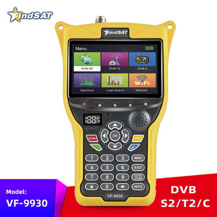 FindSATVF-9930高清寻星仪调星仪工程宝DVB-S2/T2/C