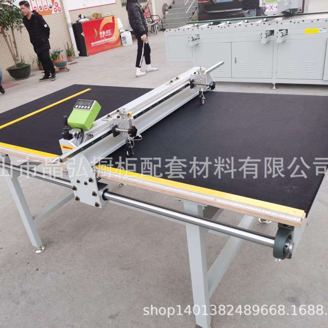 数显定位玻璃切割台玻璃开介机晶钢门玻璃裁切机玻璃机械