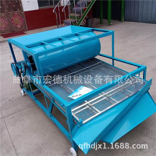 玉米小麦振动筛选机 新型黄豆除杂净选机 小型电动粮食清选机