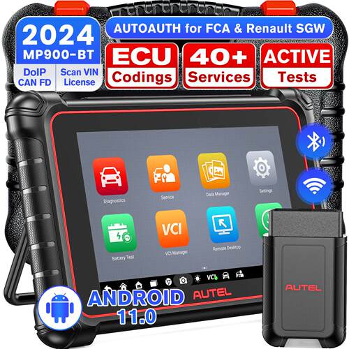 道通AUTEL MP900 BT 汽车检测仪多功能诊断仪器支持ECU编程海外版
