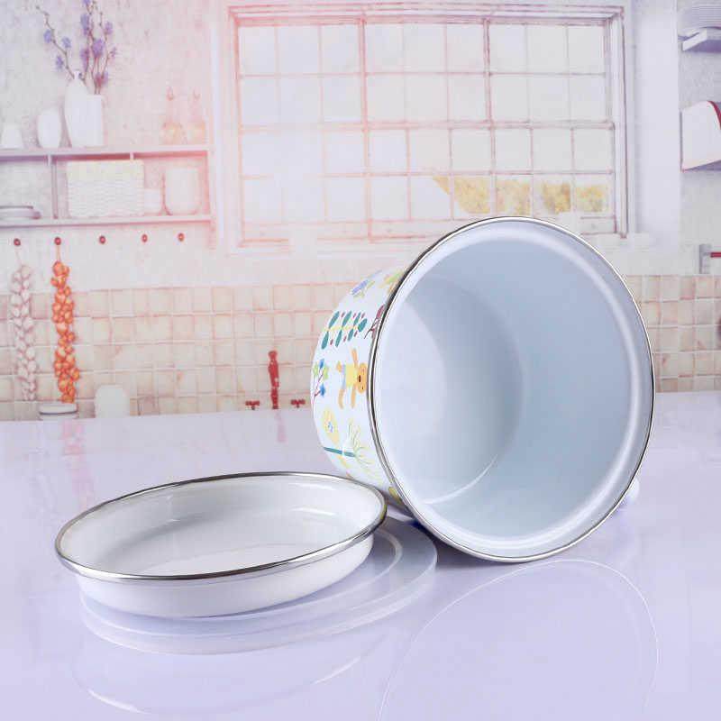 QD4D老式搪瓷杯经典大容量搪瓷快餐杯带盖学生大号杯子上班族打饭,居家日用,其它,淘宝优惠券,粉丝福利购,淘宝优惠卷