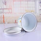 QD4D老式 大容量搪瓷快餐杯带盖学生大号杯子上班族打饭 搪瓷杯经典