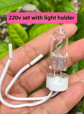 220V灯泡+灯头高压220V钨丝灯泡两脚G5.3脚20W35W50W75W100W