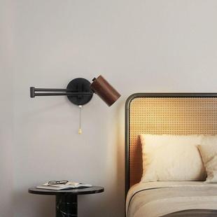 灯卧室头阅调951读灯床创意书房个性 摇臂可折叠旋壁转节 设计师款