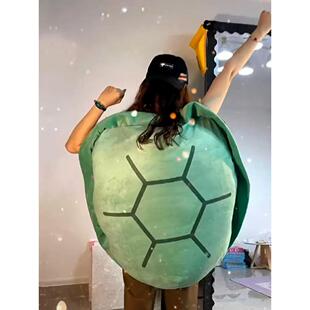 正品以穿的巨大超乌睡龟王八壳袋网红神器抱枕可穿可大戴人穿衣服