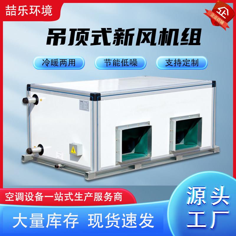悬吊式天花板式新风机组 中央空调水冷组合式新风净化系统 空气处