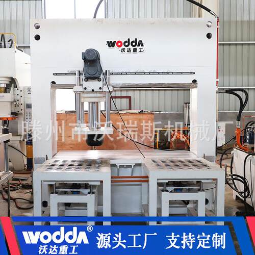 定制180吨钢板校平压力机200吨可移动压头龙门液压机校正油压机