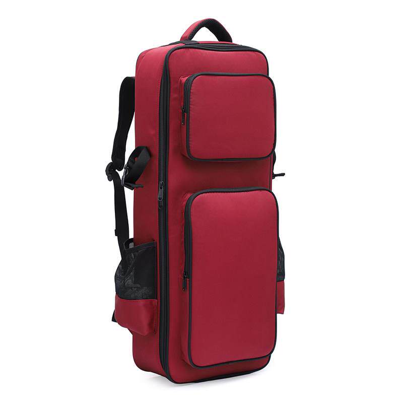 电吹管包双肩背防水加厚电吹管收纳包带轮拉杆多功能电吹管通用包