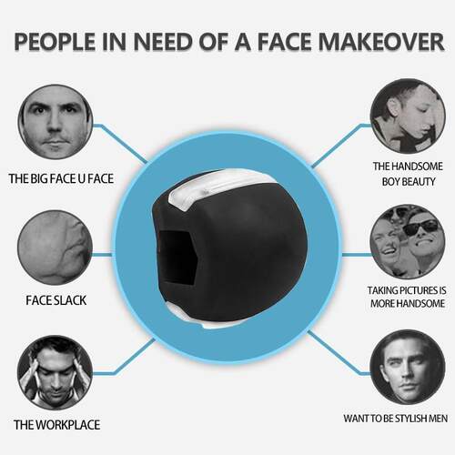 Fitness Face Masseter Men Facial pop n go Mouth Jawline Jaw