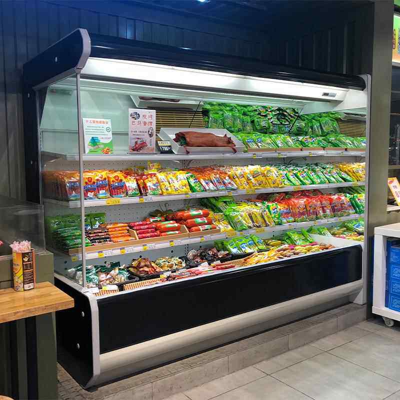 商用风柜供厂320家直水果示冷藏保鲜柜蛋糕饮品幕展柜生鲜超市冷
