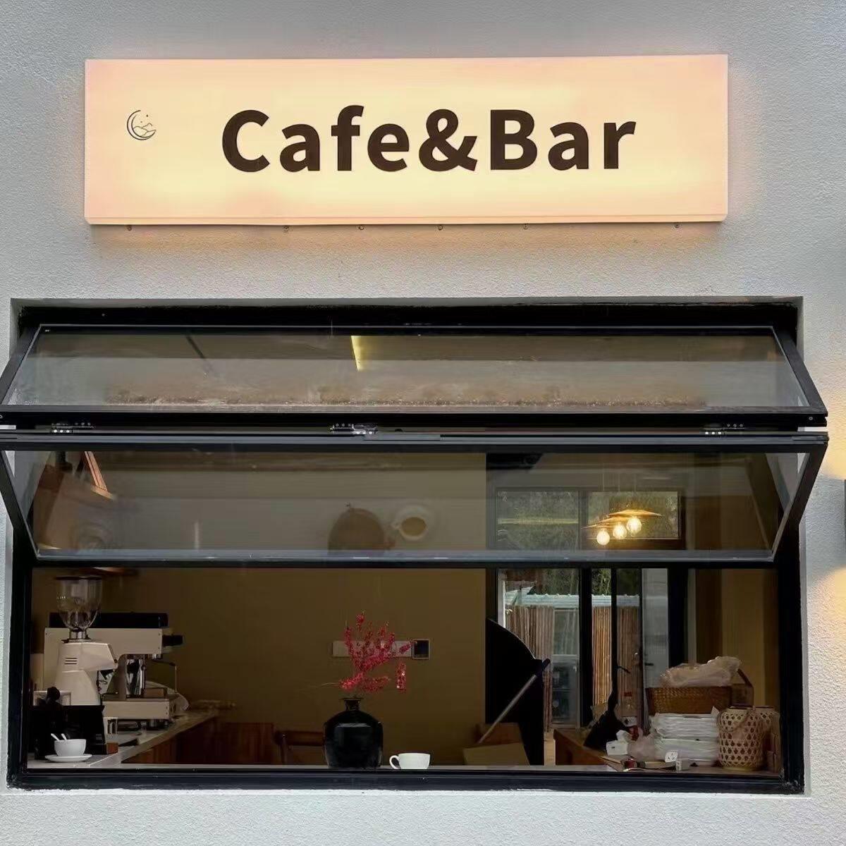 亚克力灯箱广告牌美甲门头展示牌工作室门店招牌灯牌门牌定制挂墙