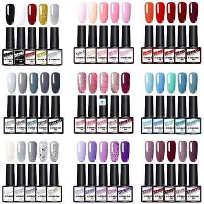 Nail Polish Gel Set Nails Hybrid Gel Vernis Semi 指甲油凝胶