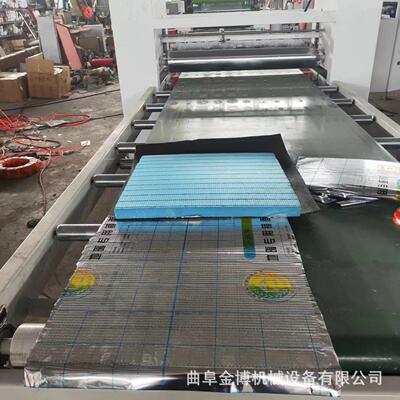 XPS聚乙烯发泡板涂胶贴合机 聚苯乙烯泡沫保温板铝箔复合设备