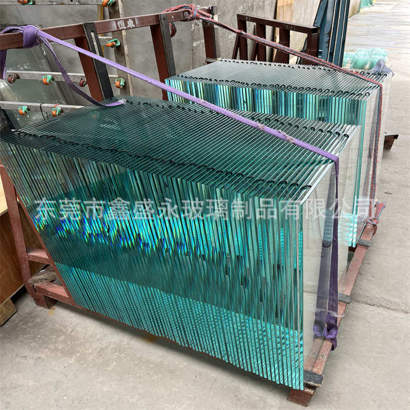 供应5-10mm床头柜倒圆角台面玻璃可按图纸加工烤漆丝印无线充标识