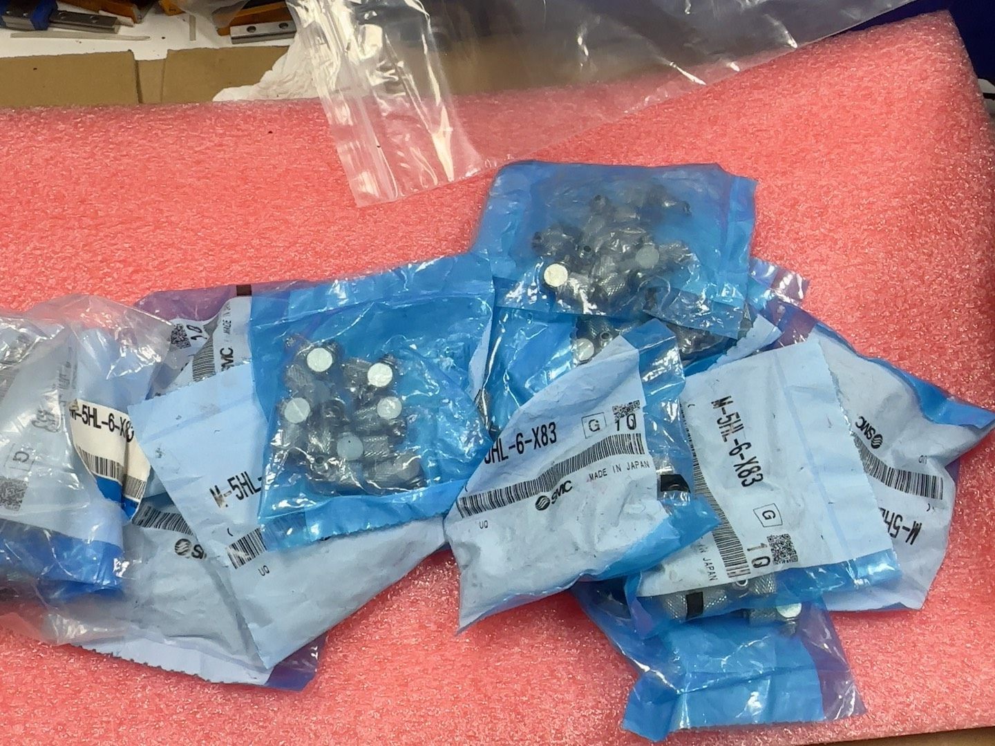 M-5HL-6-X83 全新SMC不锈钢接头 工程余货 未使