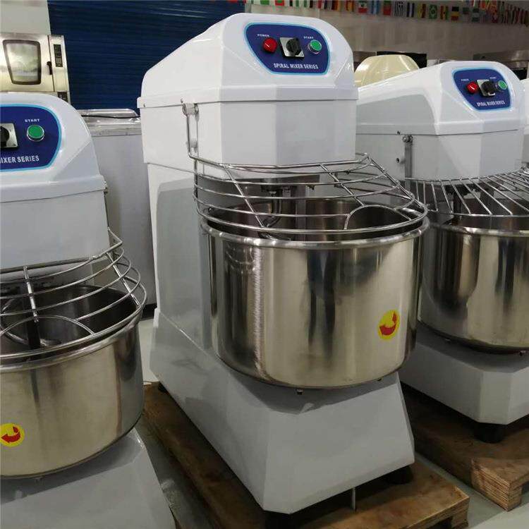 40升大容量立式双动双速不锈钢和面机双速搅拌搅面粉和面机商用