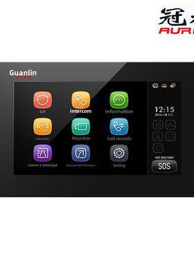 桂林可视楼宇对讲系统室内扩展Gl8-V2门禁控制Mili Ml8-V7S/F5/V1