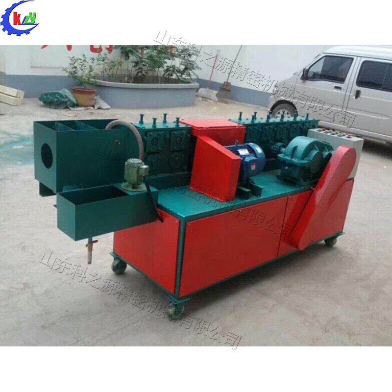 多功能钢管调直除锈刷漆一体机脚手架钢管打磨抛光机管材加工设备