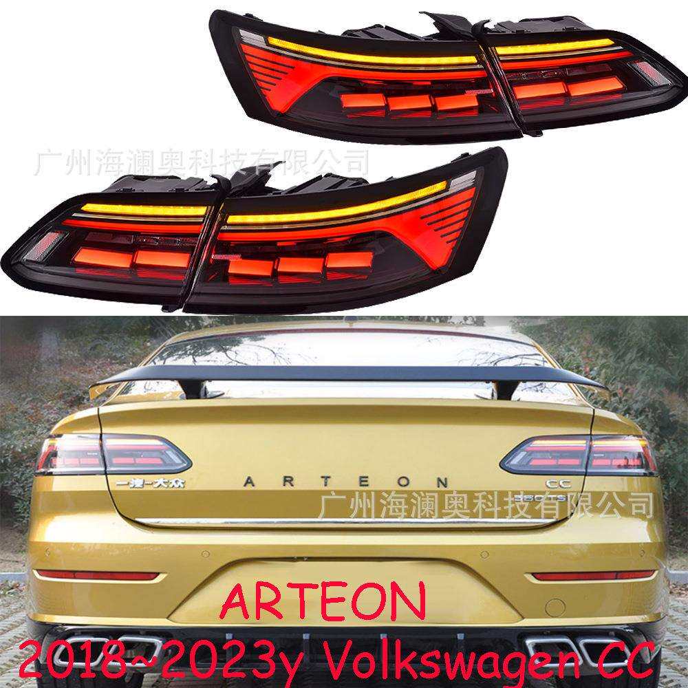 适用大众CC尾灯后杠灯LED刹车灯警示灯流水2018~2023款