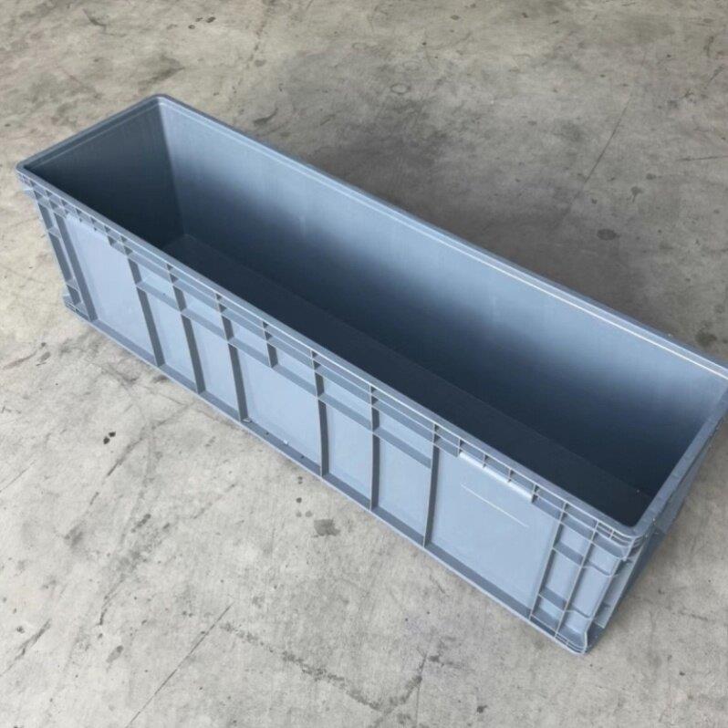 储物斜口物料物流箱鱼缸加高工具箱零件收纳盒塑料仓库过滤箱盒子