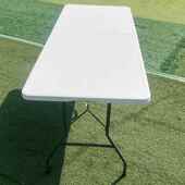 简易长条会议桌餐桌学生培训课桌 多用电脑桌 折叠桌子 户外便携式