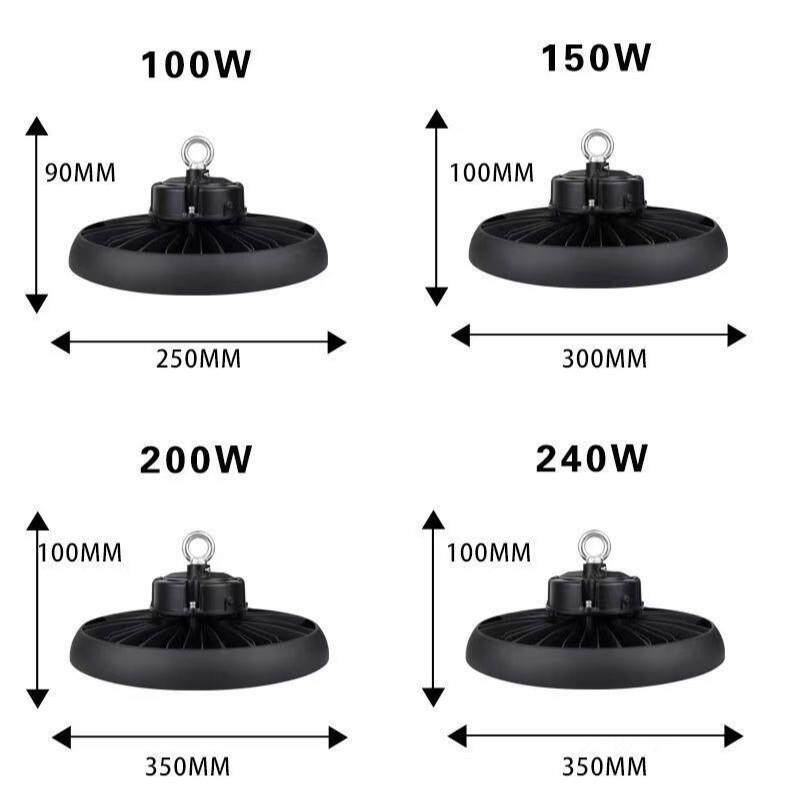 UFO工矿灯100W150W200W厂房照明防水防尘 节能省电 安装便捷