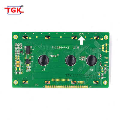 -口模块lcd12864液晶屏大黄绿尺寸2tm12864a并液晶显示蓝屏屏