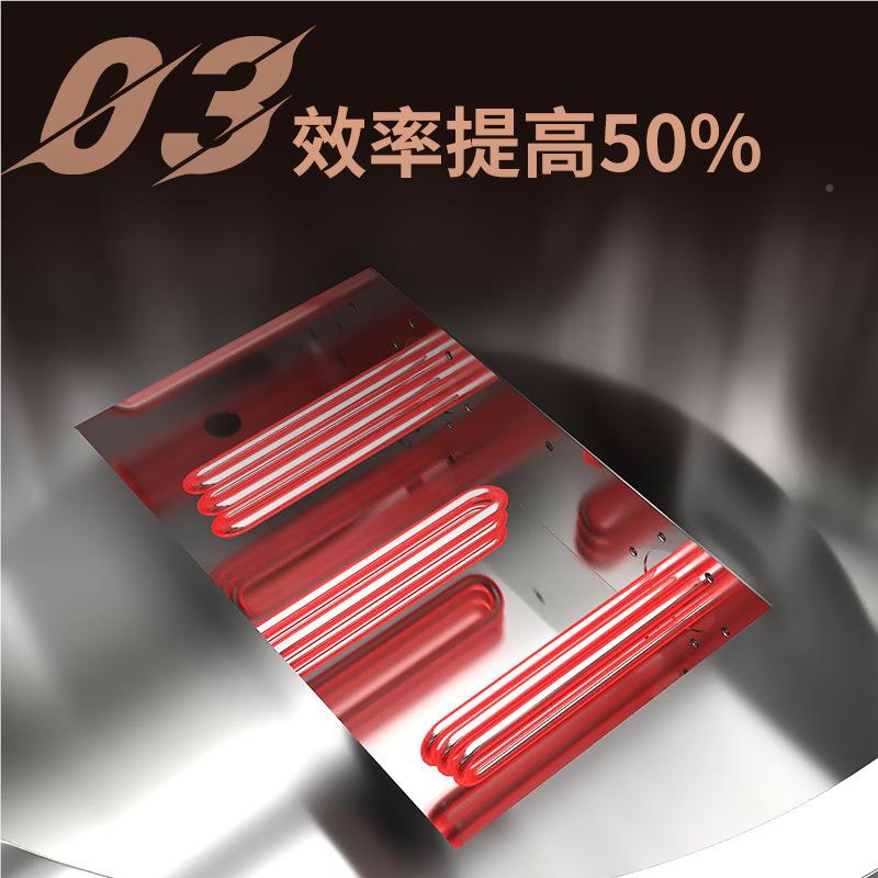 商油GJC炸竹鸡腿鸡绞肉用机爪机恒温节能油炸锅全自动腐大型设备