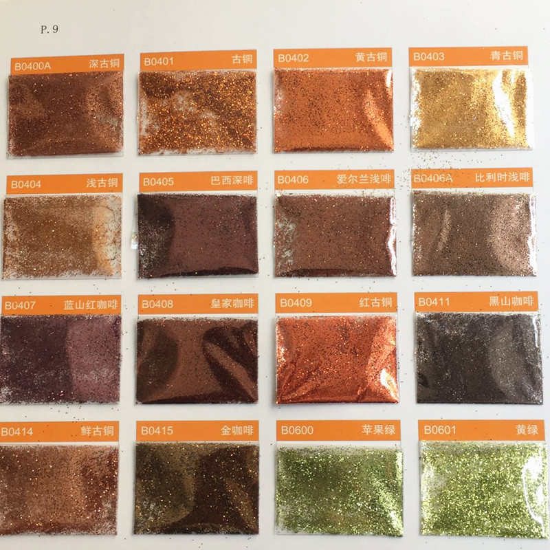 金粉耐溶剂厂家直销亮片 pet彩色粉耐高温葱量大圣诞闪优惠美甲