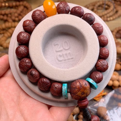 尼泊尔回流老串麒麟眼12.5-13mm 五星上将3通