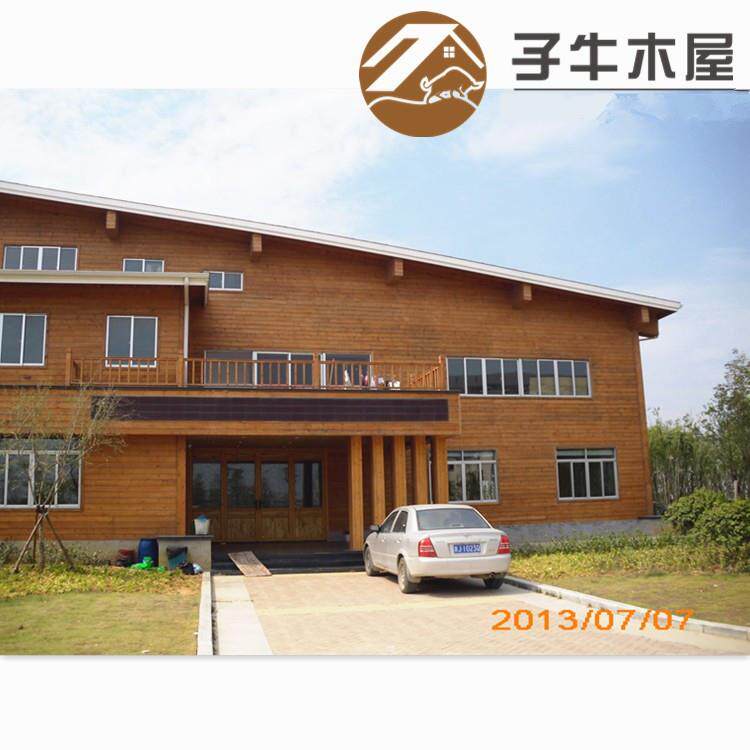 装配式管理木房子效果图展示现代小别墅组合木屋图片防腐集成木屋